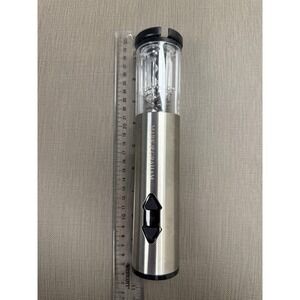 Mark & Graham Electric Wine Opener Stainless Steel Cordless Corkscrew Silver